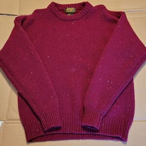 Women's Eddie Bauer Burgundy Sweater